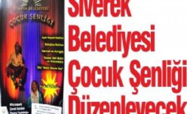 Siverek Belediyesi Çocuk Şenliği Düzenliyor 