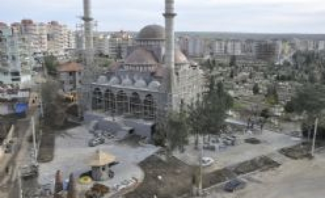 Siverek'in En Büyük Cami İnşaatında Sona Yaklaşılıyor