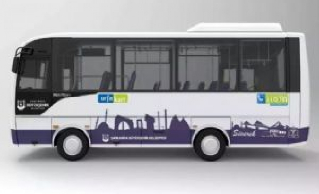  Siverek'te minibüsler halk otobüslerine dönüştürülüyor
