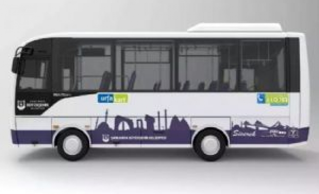 Siverek'te minibüsler halk otobüslerine dönüştürülüyor
