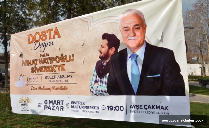 Nihat Hatipoğlu ‘Dosta Doğru’ programıyla Sivereklilerle buluşacak