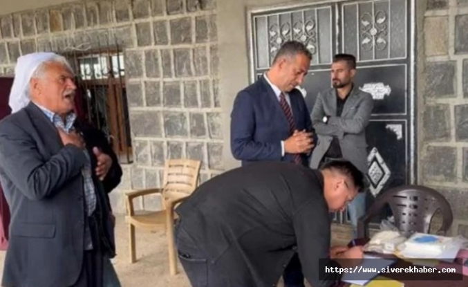 Siverek’te sandık muhtarın evine kuruldu