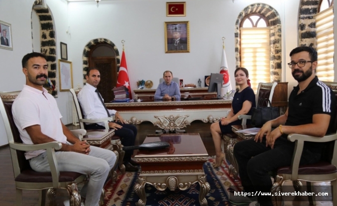 Uluslararası Göbeklitepe Kültür ve Spor Derneği’nden Kaymakam Salih Sak’a Hayırlı Olsun Ziyareti