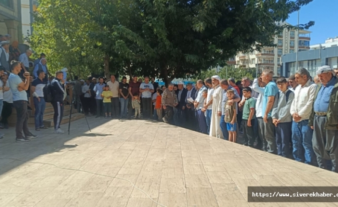 Siverek'te Gazze Protestosu: Gazze çocuk mezarlığına dönüştü