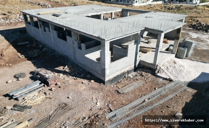 Siverek’te Kadınlar Hamamı İnşası Sürüyor