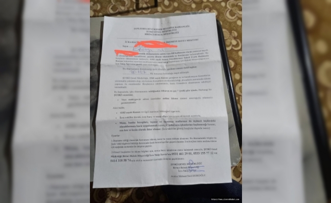 SUSKİ İDDİASI: Köylere Gönderilen “İcra Kağıtları” Tepki Çekti