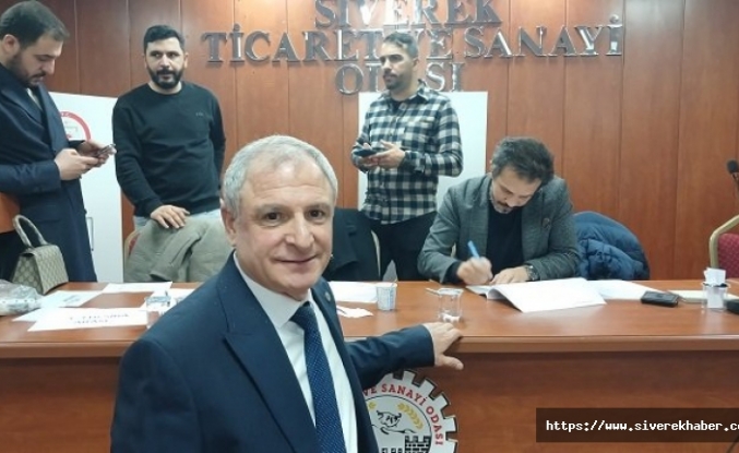 Siverek Esnafı tek ses: Hacı İnan yeniden seçildi