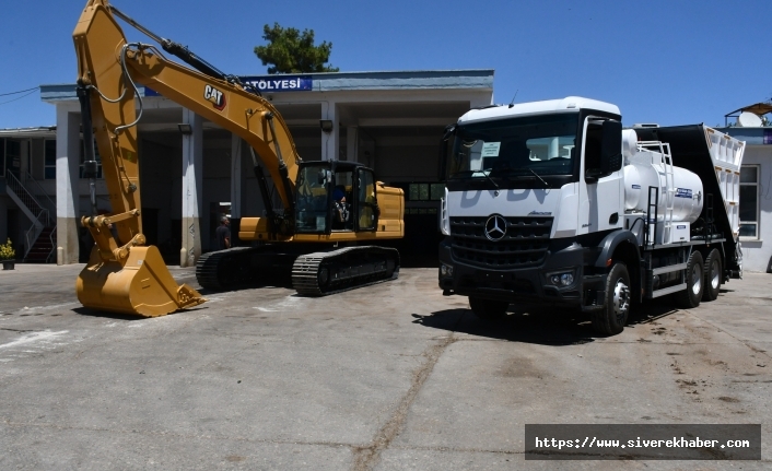 Siverek Belediyesi araç filosunu güçlendiriyor