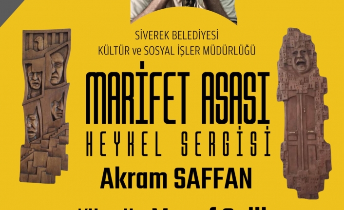 Siverek Belediyesi’nden “Marifet Asası Heykel Sergisi”
