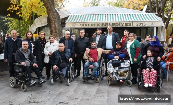 Başkan Bucak engellilerle bir araya geldi