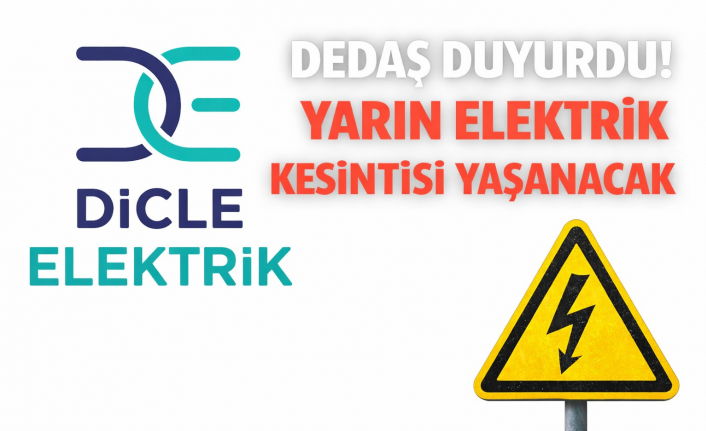 DEDAŞ duyurdu! Yarın elektrik kesintisi yaşanacak