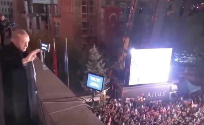 Cumhurbaşkanı Erdoğan'ın balkon konuşması