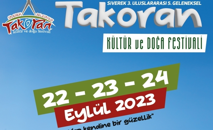Takoran Kültür ve Doğa Festivali programı belli oldu