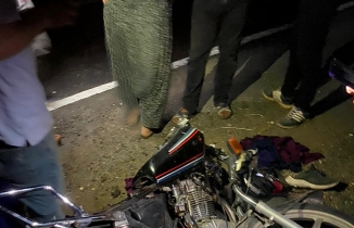 Siverek'te Motosikletli Trafik Kazası