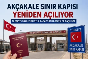 Akçakale Sınır Kapısı Yeniden Açılıyor Suriye’ye Pasaportlu Geçişler Başlıyor