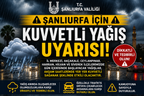 Şanlıurfa İçin Kuvvetli Yağış Uyarısı Valilikten Kritik Açıklama